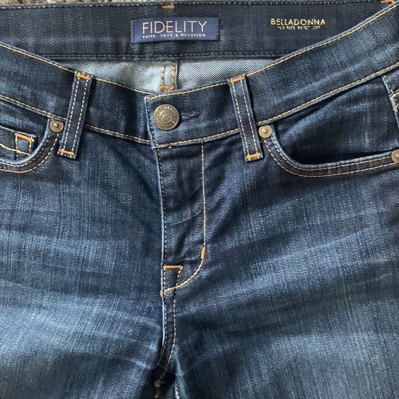 Fidelity Denim - Belladona Mid Rise Boot Cut Jeans - Picture 4 of 8